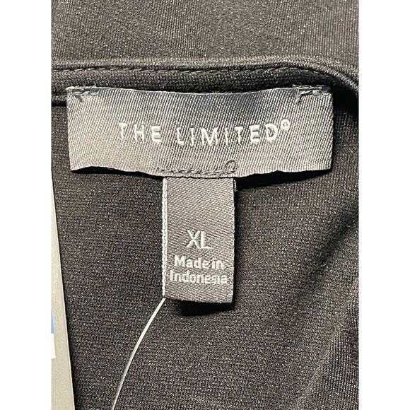 The Limited Black Bell Sleeve Top Blouse Shirt XL NWT 31104 - Picture 4 of 7